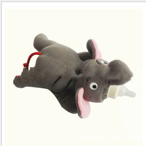 Plush Milk Bottle Cover Animal Model Duck Mother